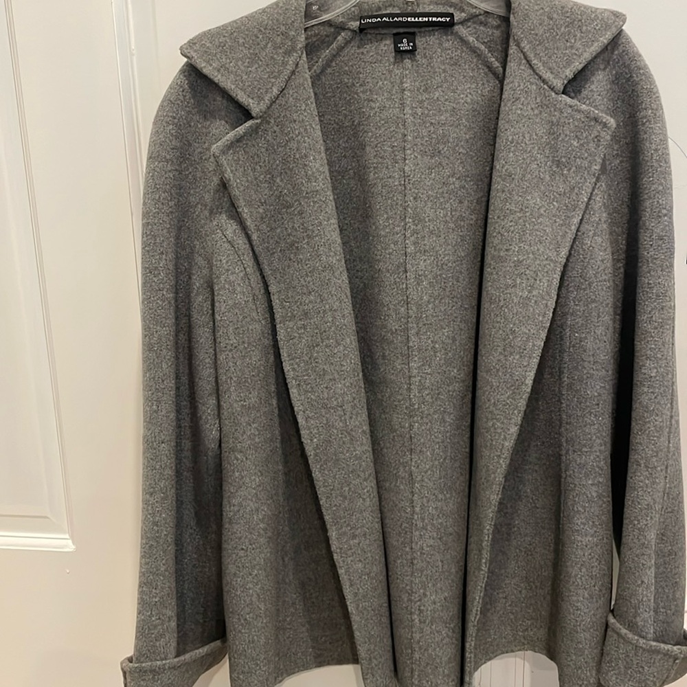 Linda Allard Ellen Tracy Wool Coat